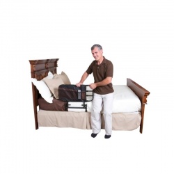 EZ Adjustable Bed Rail with Pouch